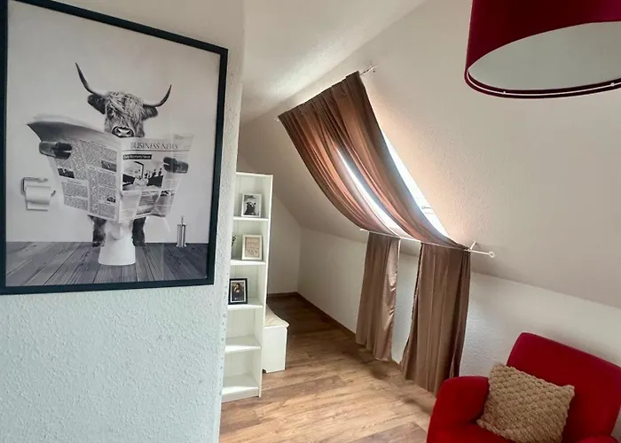 148qm Apartment, Naehe Duesseldorf, 4 Schlafzimmer, Privater Parkplatz Appartamento *