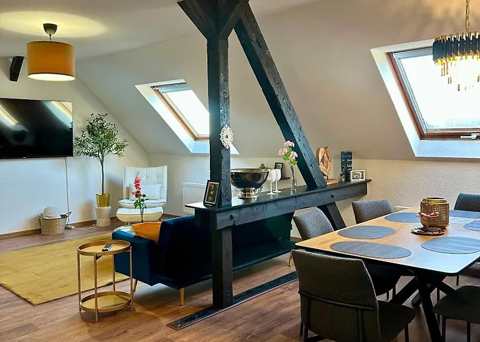 148qm Apartment, Naehe Duesseldorf, 4 Schlafzimmer, Privater Parkplatz Duisburg